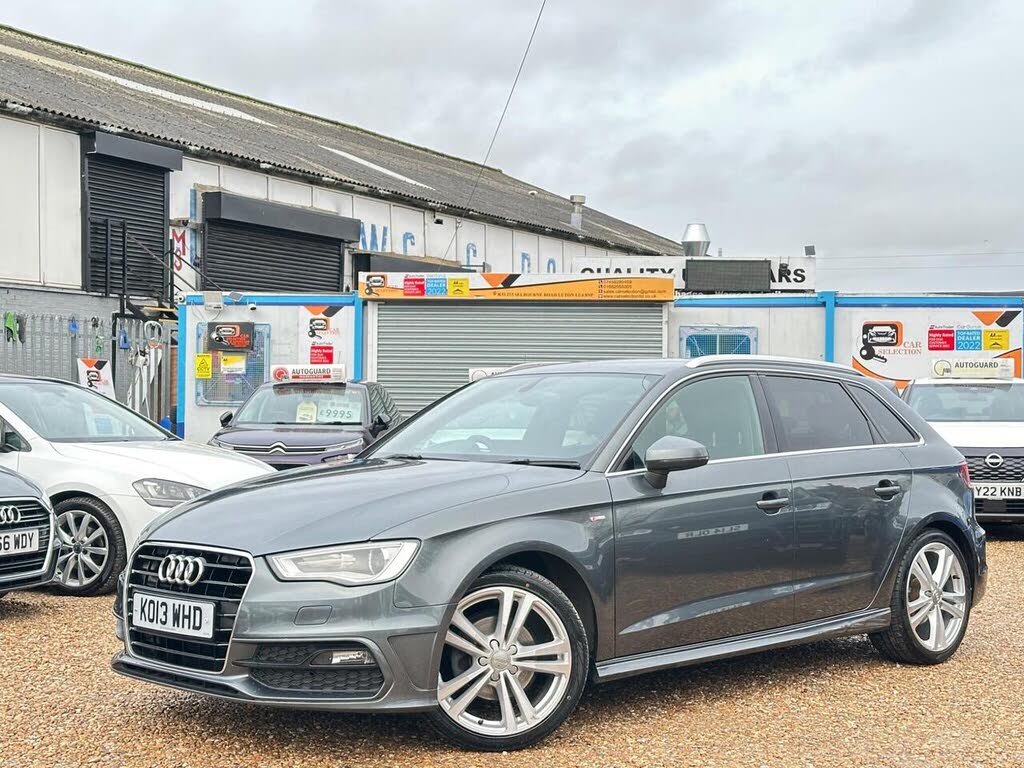 2013 Audi A3 1.4 S Line TFSI (122ps) Sportback 5d 1395cc Tronic