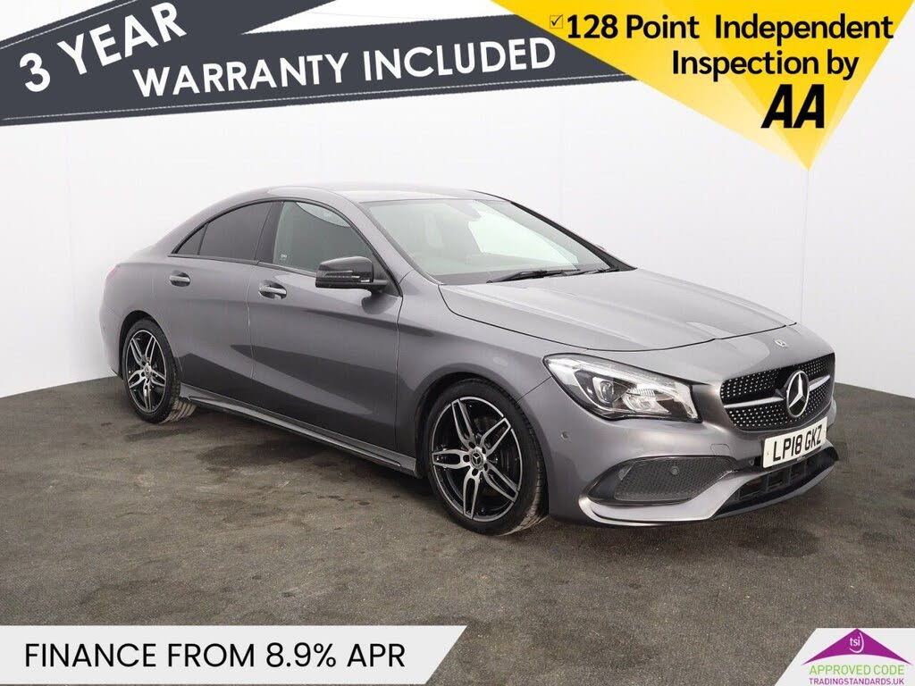 2018 Mercedes-Benz CLA 2.1d CLA 220 AMG Line Coupe 4d
