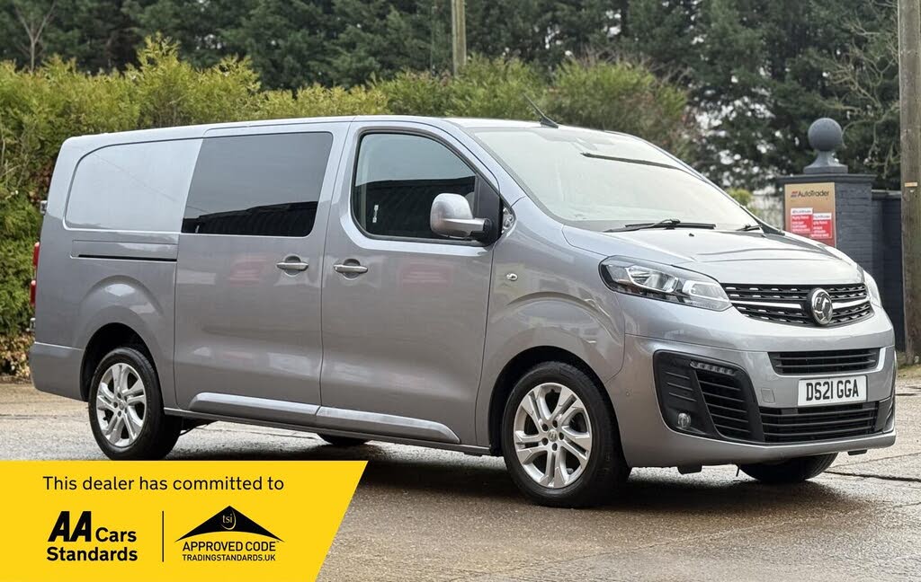 2021 Vauxhall Vivaro 2.0TD 3100 L2H1 Elite (120PS)(Eu6dT) Double Cab