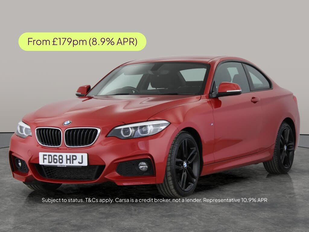 2018 BMW 2 Series 2.0TD 220d M Sport (190bhp) Coupe 2d