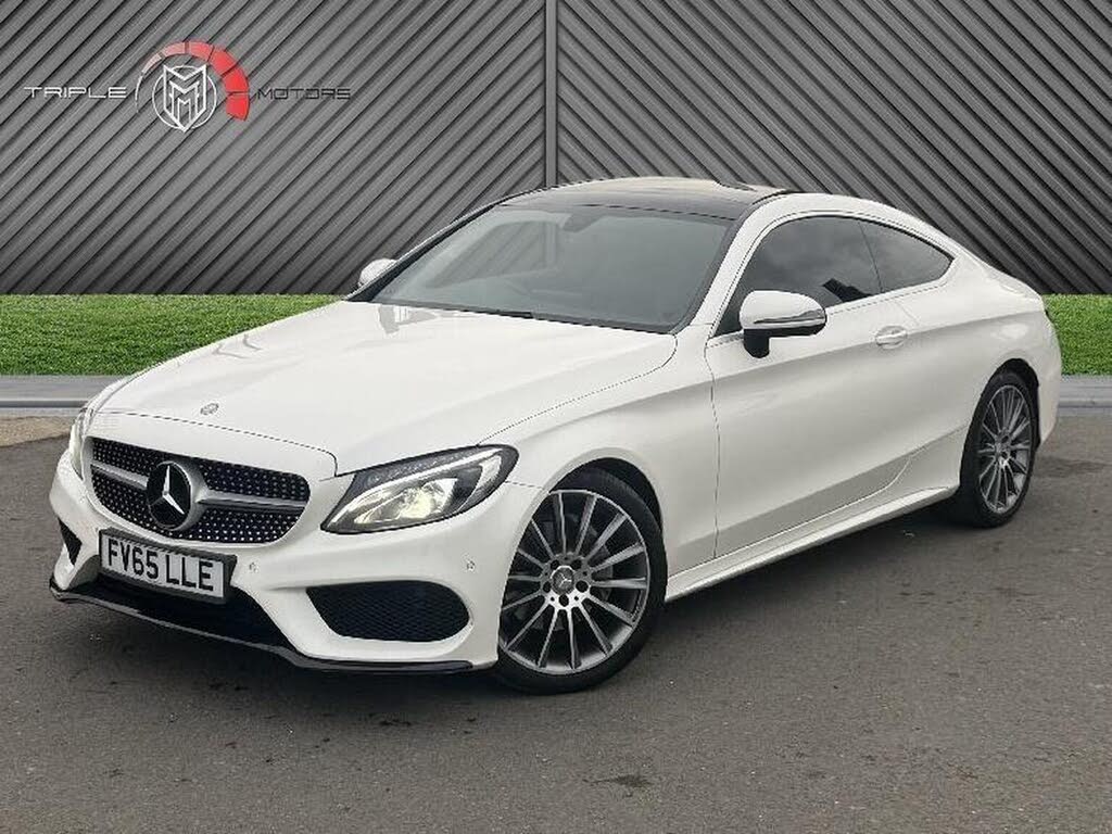 2015 Mercedes-Benz C-Class 2.0 C200 AMG Line (181bhp) (Premium)(s/s) Coupe 2d 7G-Tronic Plus