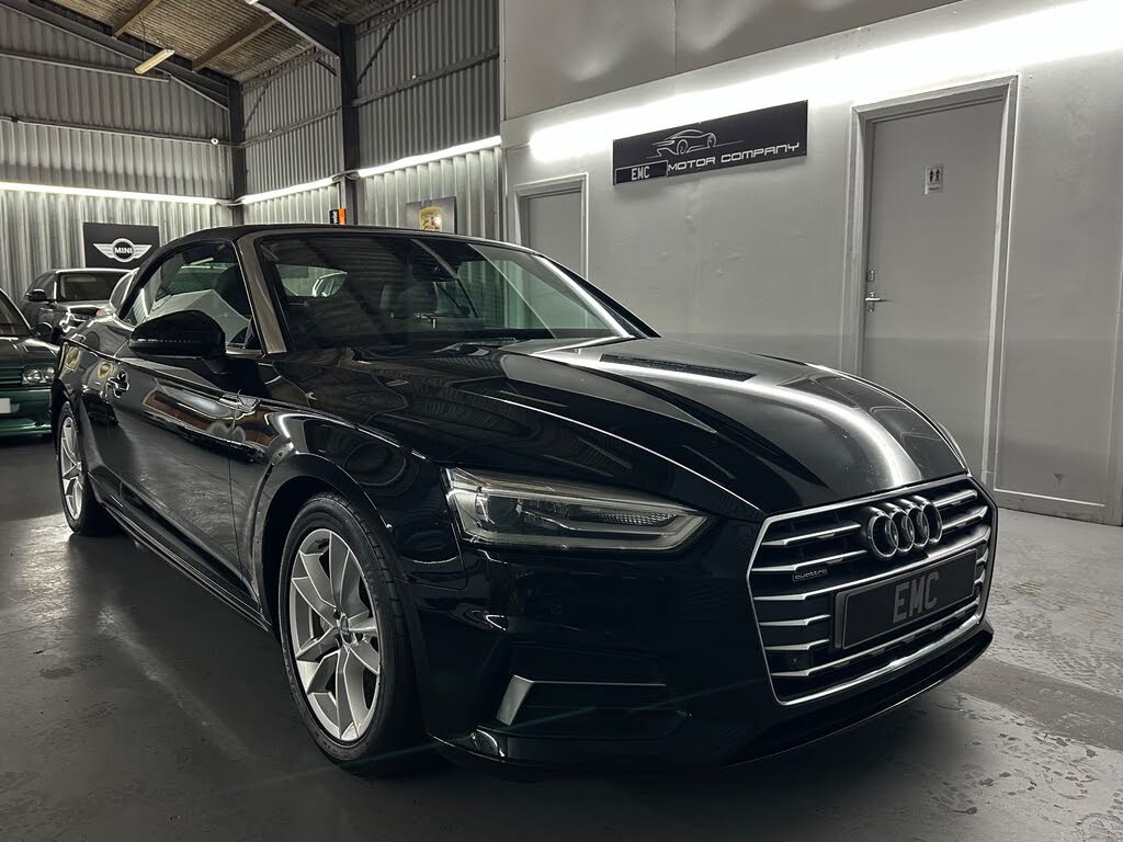 2017 Audi A5 2.0 TDI Sport (190ps) quattro Cabriolet 2d S Tronic