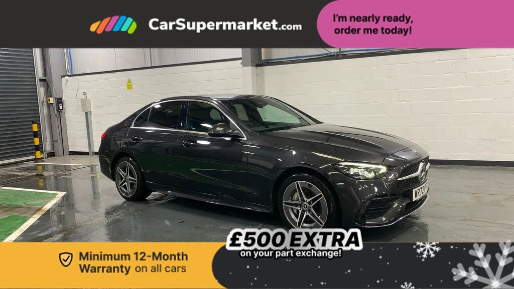 2022 Mercedes-Benz C-Class 2.0 C300e AMG Line Saloon 4d