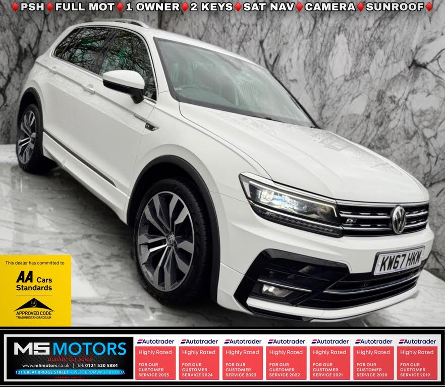 2017 Volkswagen Tiguan 2.0TDI R Line (240ps)