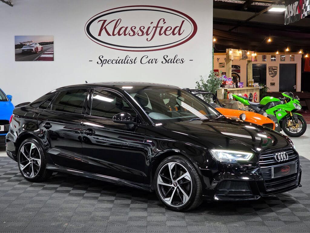 2018 Audi A3 1.0 30 TFSI Black Edition Saloon 4d