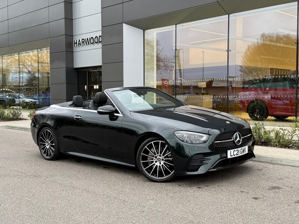 2021 Mercedes-Benz E-Class 2.0d E220d AMG Line Night Edition Premium Plus Cabriolet 2d