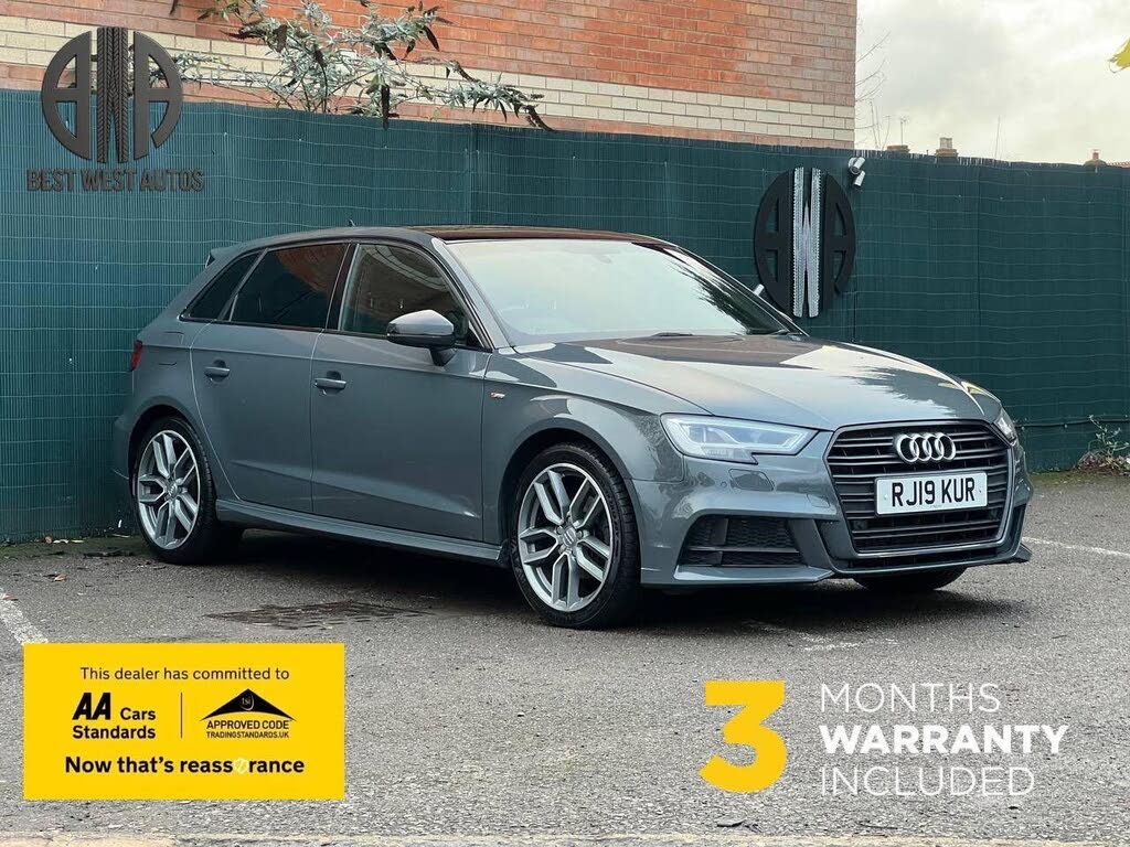 2019 Audi A3 1.5 35 TFSI Black Edition Sportback 5d S Tronic