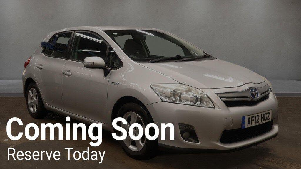 2012 Toyota Auris 1.8 VVT-i HSD T4