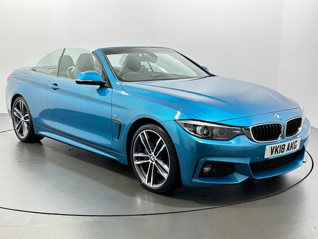 2018 BMW 4 Series 2.0TD 420d M Sport (190bhp) Convertible 2d Auto