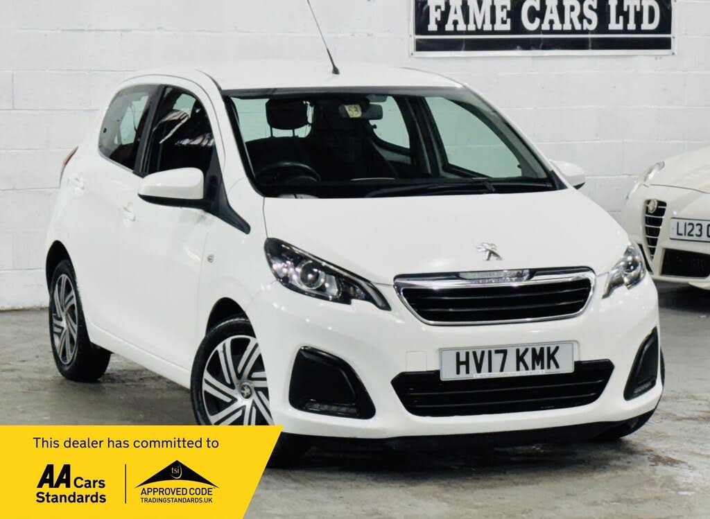 2017 Peugeot 108 1.0 Active Hatchback 5d 2-Tronic
