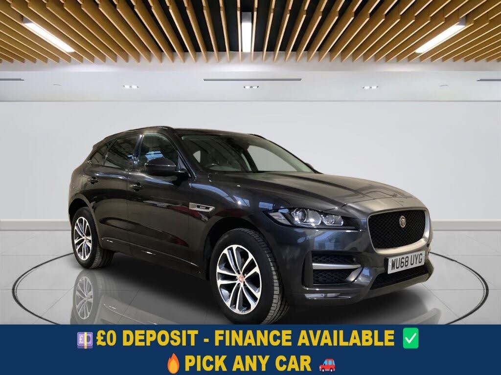 2018 Jaguar F-PACE 2.0 i4D R-Sport (180ps) (AWD) Auto