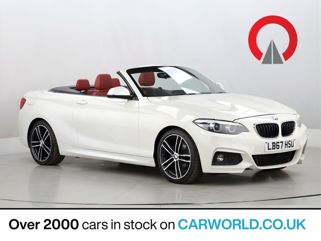 2017 BMW 2 Series 2.0TD 218d M Sport Convertible 2d Auto