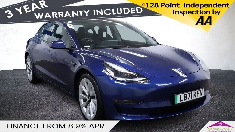 2021 Tesla Model 3 E Long Range AWD