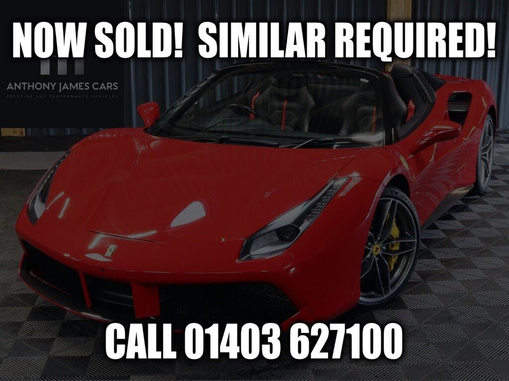 2017 Ferrari 488 3.9 488 Spider