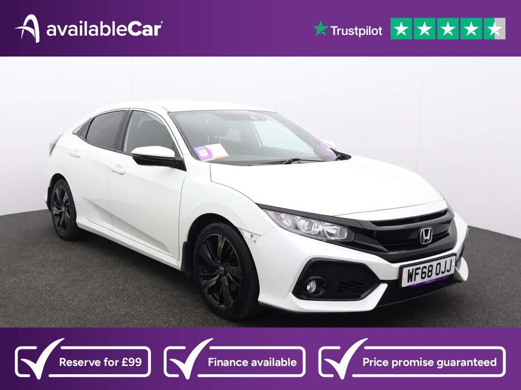 2018 Honda Civic 1.0 VTEC TURBO SR (126ps) Hatchback 5d CVT