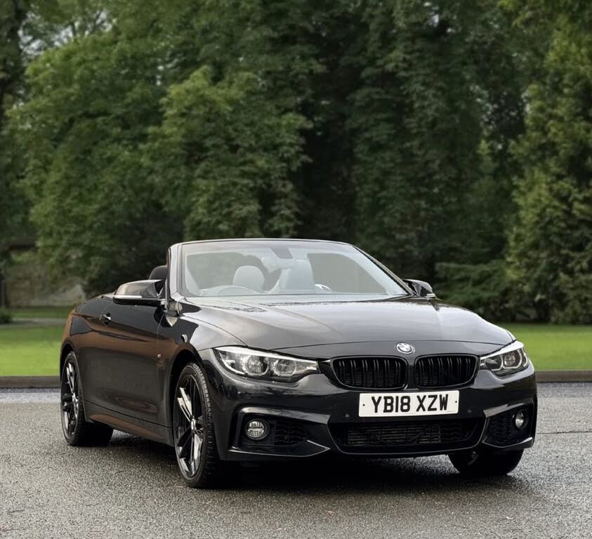 2018 BMW 4 Series 3.0TD 435d xDrive M Sport (313bhp) (s/s) Convertible 2d