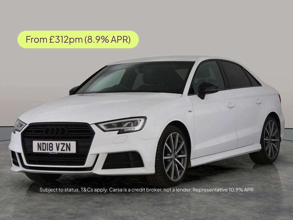 2018 Audi A3 1.5 TFSI Black Edition Saloon 4d