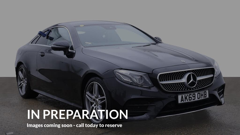 2019 Mercedes-Benz E-Class 2.0d E220d AMG Line (s/s) Coupe 2d