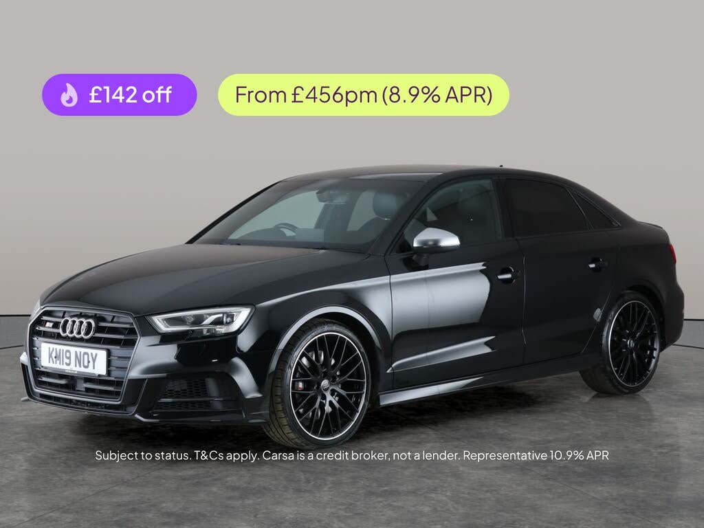 2019 Audi S3 2.0 TFSI Black Edition Saloon 4d