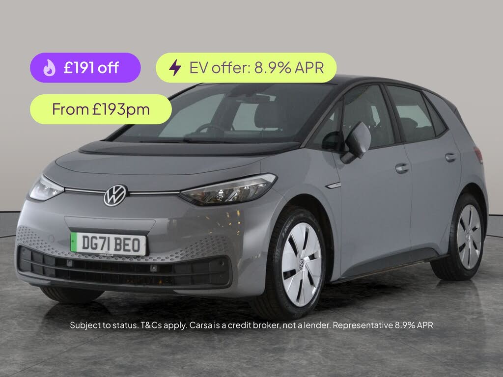 2021 Volkswagen ID.3 E Life (204ps) (58kWh) Pro Performance