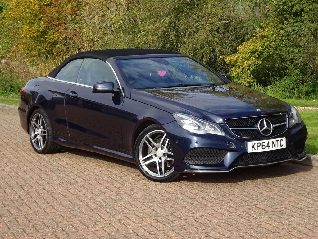 2014 Mercedes-Benz E-Class 2.1TD E220 AMG Line (175bhp) Cabriolet 2d