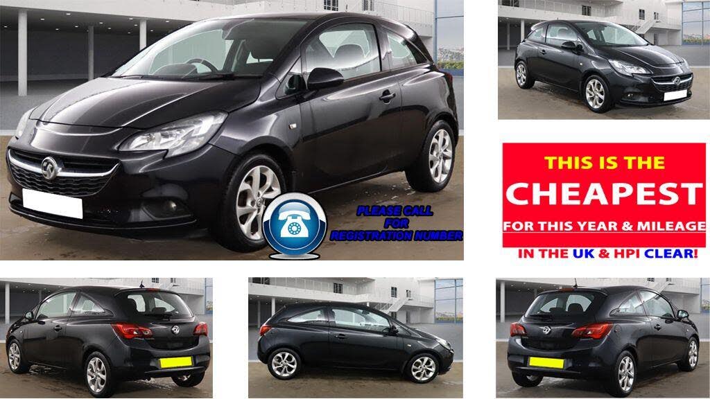 2015 Vauxhall Corsa 1.4 Excite (a/c) (90ps) ecoFLEX 3d 1398cc