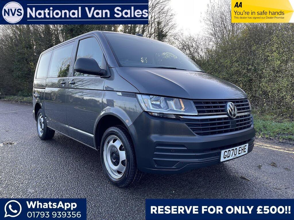 2020 Volkswagen Transporter Shuttle 2.0TDI T32 S BMT SWB (110ps) (Eu6dT-E)