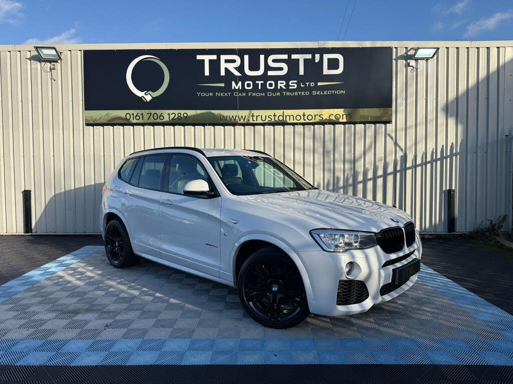 2017 BMW X3 2.0TD xDrive20d M Sport (190bhp)