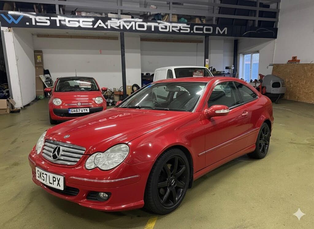 2007 Mercedes-Benz C-Class 1.8 C180 Kompressor SE Coupe 2d auto