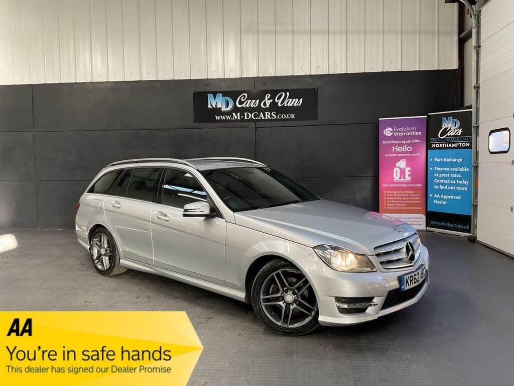 2012 Mercedes-Benz C-Class 2.1TD C220 CDI AMG Sport (168bhp) CDI Estate 5d 7G-Tronic Plus