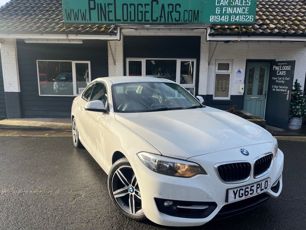 2015 BMW 2 Series 1.5 218i Sport Coupe 2d Auto