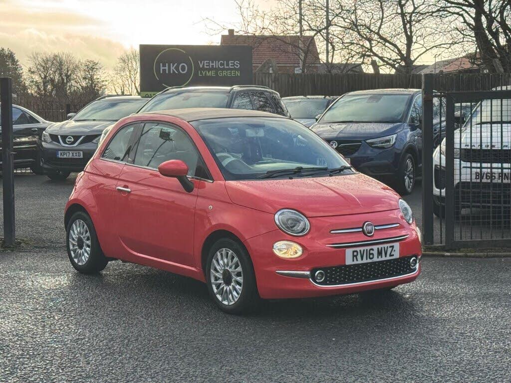 2016 Fiat 500C 0.9 LOUNGE (85bhp)