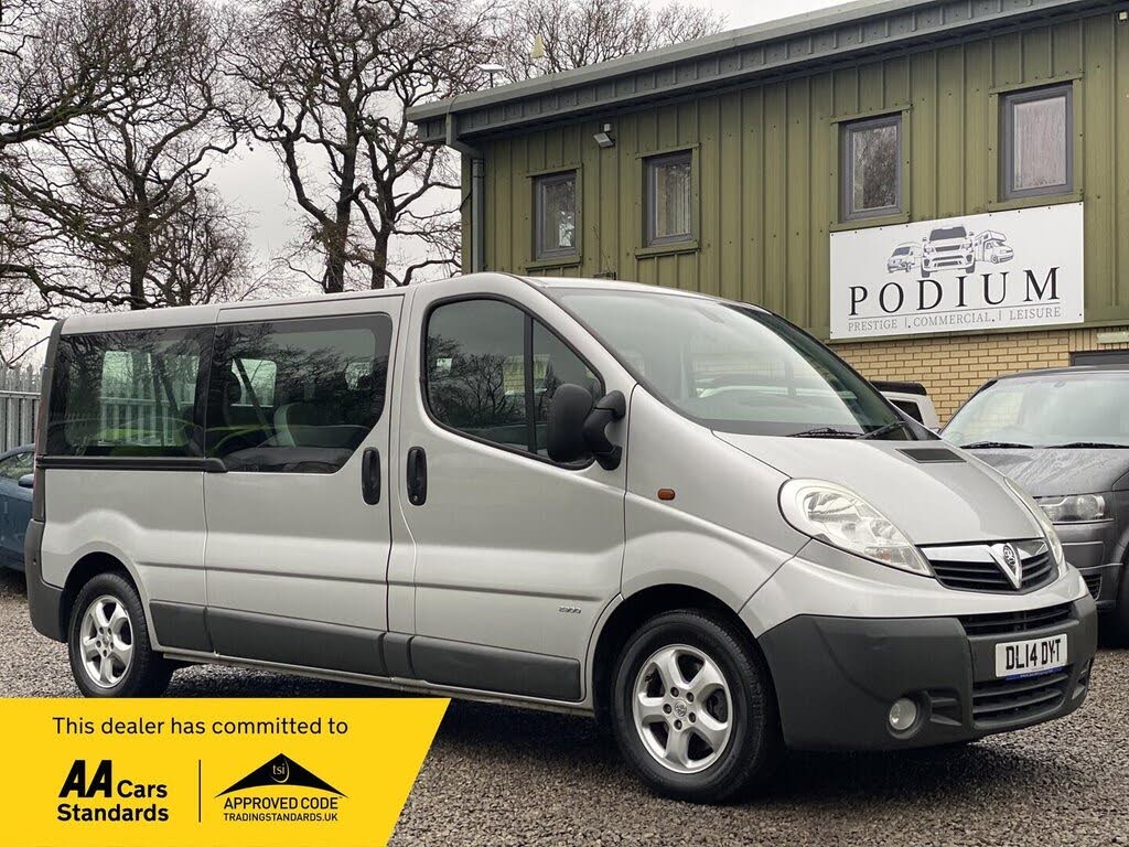 2014 Vauxhall Vivaro 2.0TD 2900 LWB (115ps) 9 Seats Combi