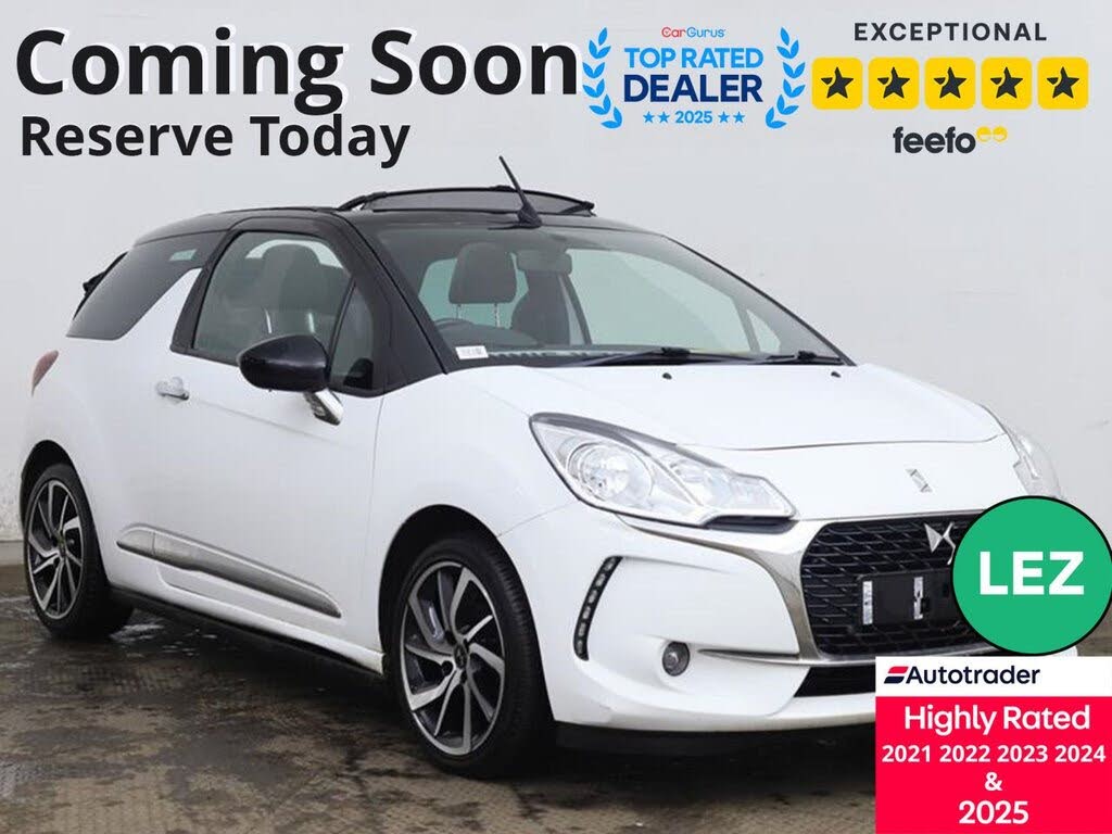 2016 DS DS 3 Cabrio 1.2 PureTech Elegance (110ps)