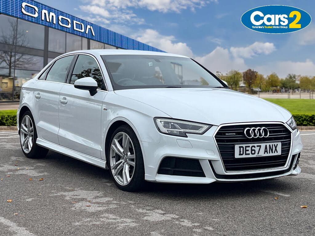 2017 Audi A3 2.0 TDI quattro S Line (184ps) Saloon 4d Tronic