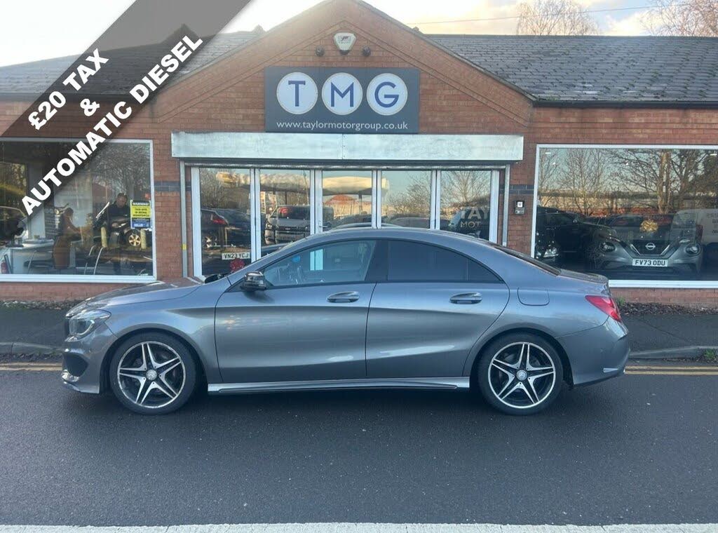 2015 Mercedes-Benz CLA 2.1CDI CLA 200 AMG Sport (136bhp) (s/s) Coupe 4d 7G-DCT