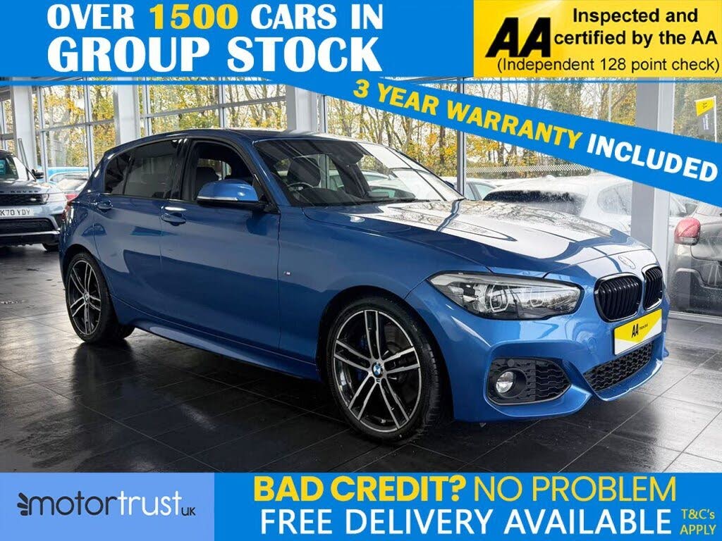 2019 BMW 1 Series 1.5 118i M Sport Shadow Edition 5d Auto