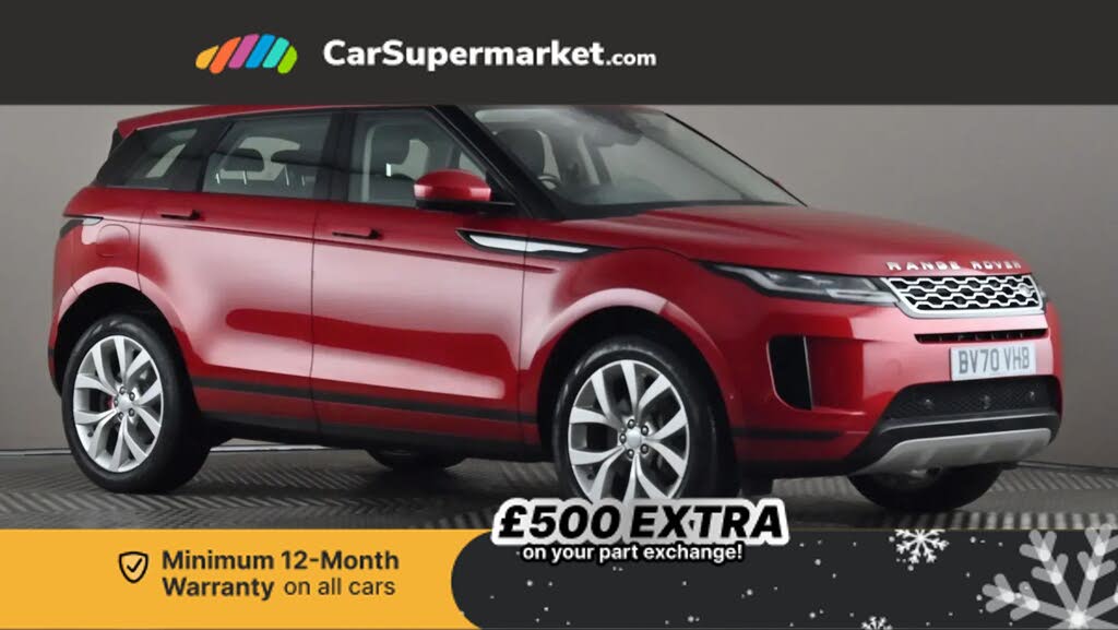 2020 Land Rover Range Rover Evoque 1.5 P300e SE (309ps) 1498cc