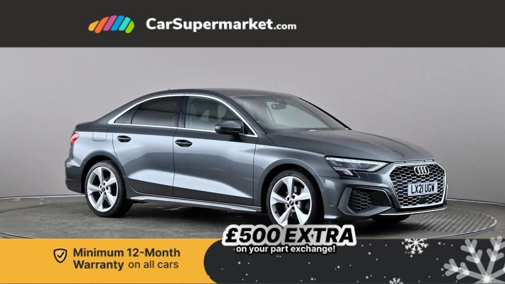 2021 Audi A3 1.0 30 TFSI S Line Saloon 4d