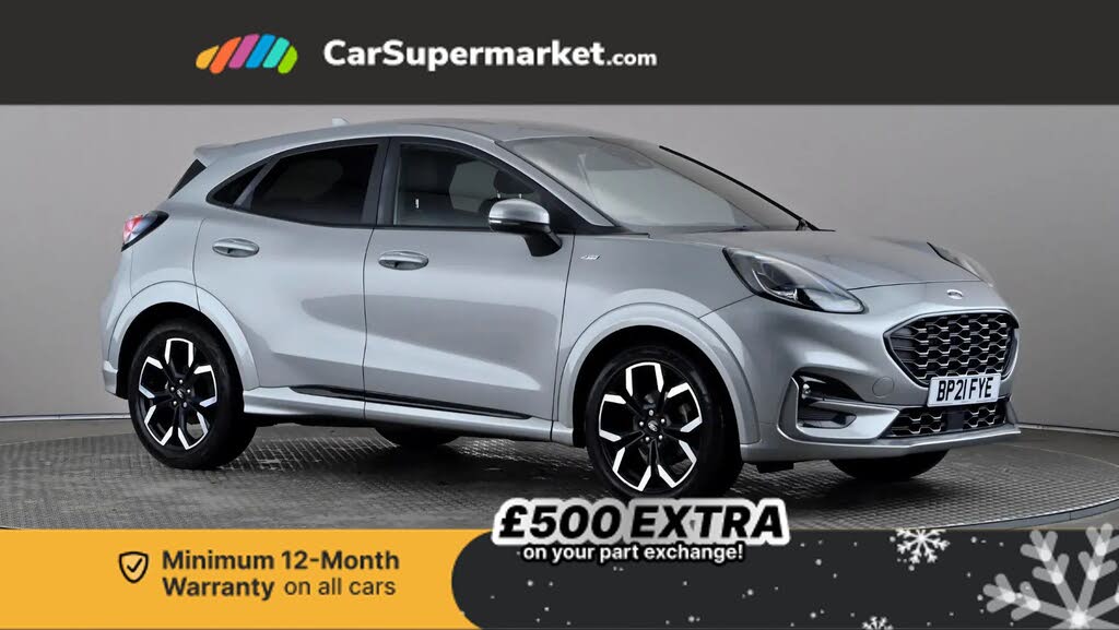 2021 Ford Puma SUV 1.0 ST-Line X (125ps) Hybrid (mHEV)