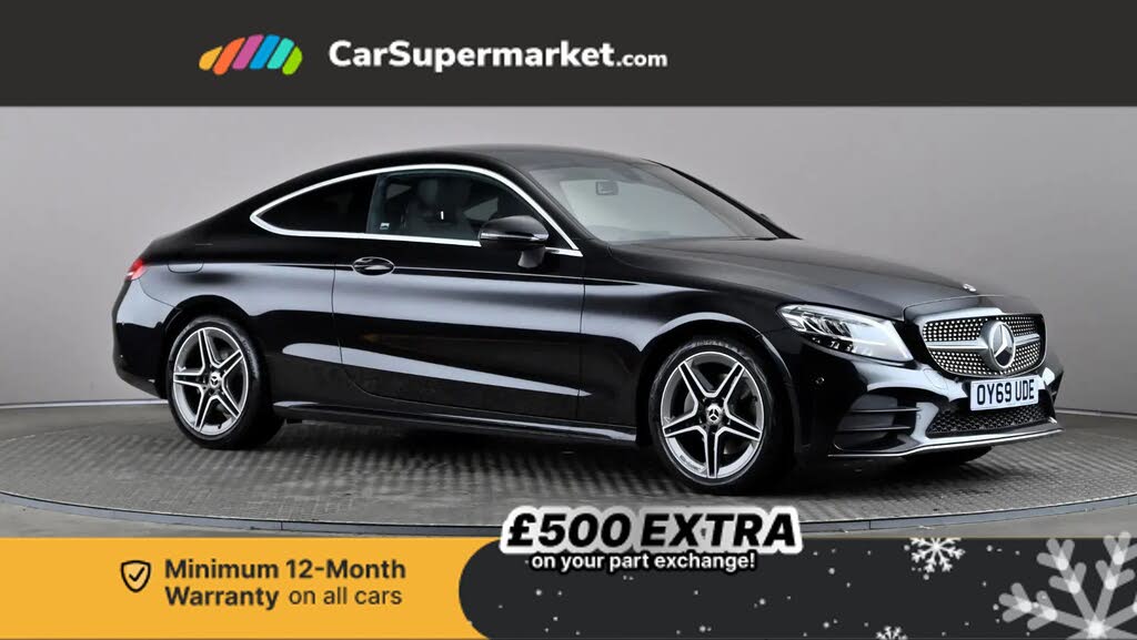 2019 Mercedes-Benz C-Class 1.5 C200 AMG Line (s/s) Coupe 2d