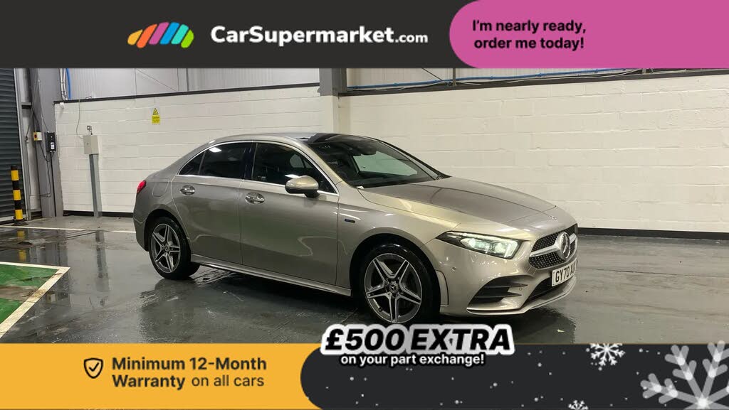 2020 Mercedes-Benz A-Class 1.3 A250e AMG Line Premium Plus Saloon 4d