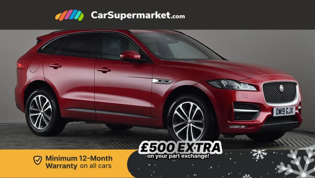 2019 Jaguar F-PACE 2.0 i4D R-Sport (180ps) (s/s) Auto