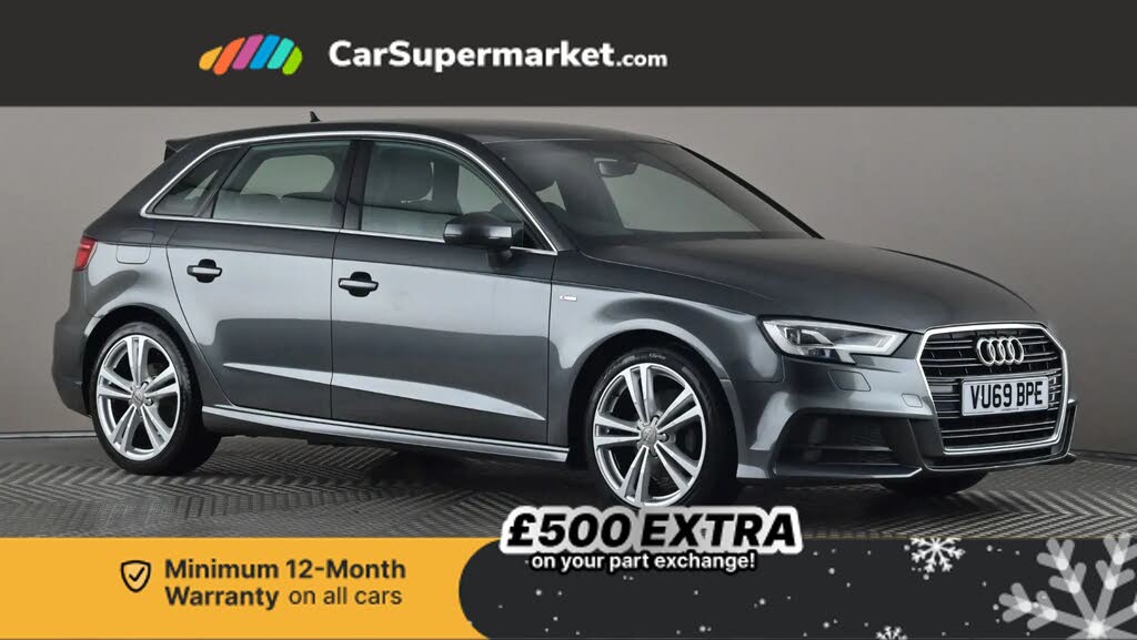 2019 Audi A3 1.6 30 TDI S Line (s/s) Sportback 5d Tronic
