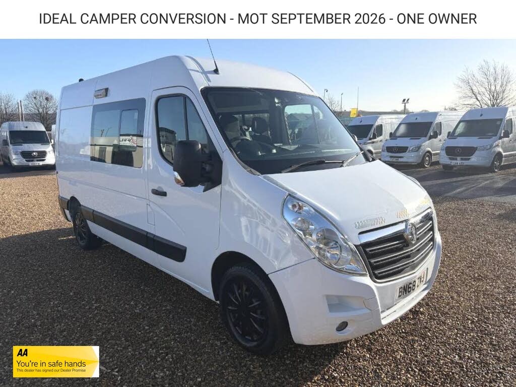 2018 Vauxhall Movano 2.3CDTI L2H2 F3500 (130PS)(EU6) BiTurbo Panel Van