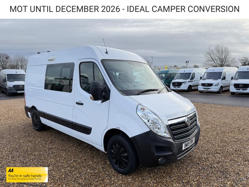 2019 Vauxhall Movano 2.3CDTI L2H2 F3500 (130PS)(EU6) BiTurbo Panel Van