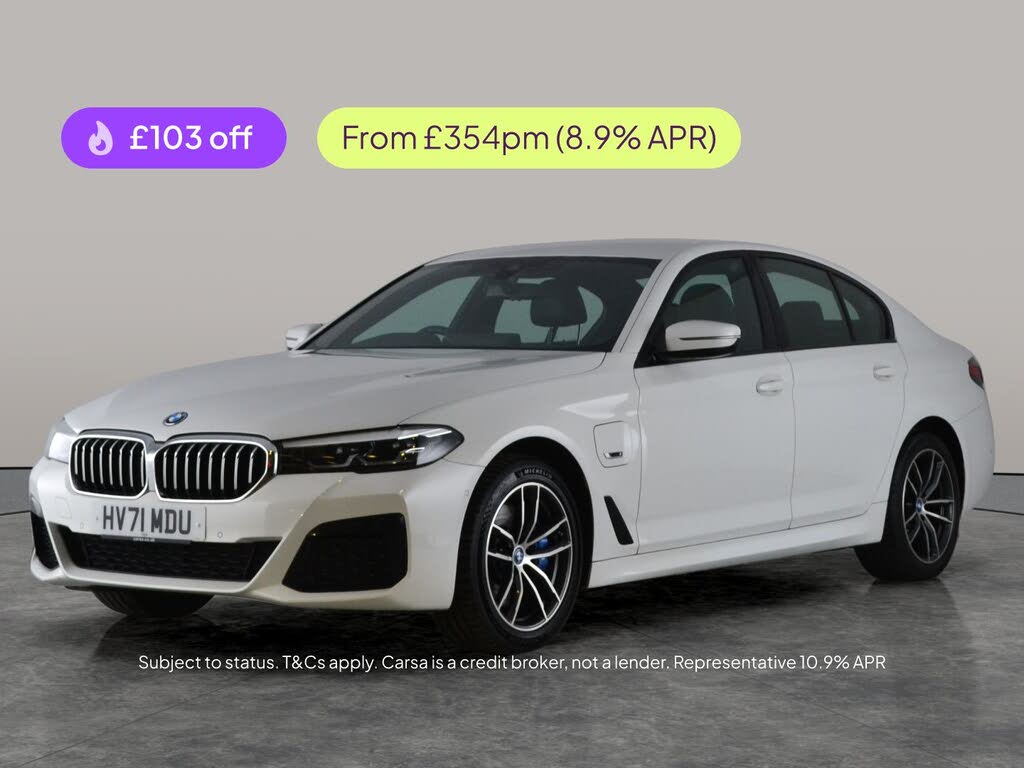 2021 BMW 5 Series 2.0 530e xDrive M Sport Saloon 4d