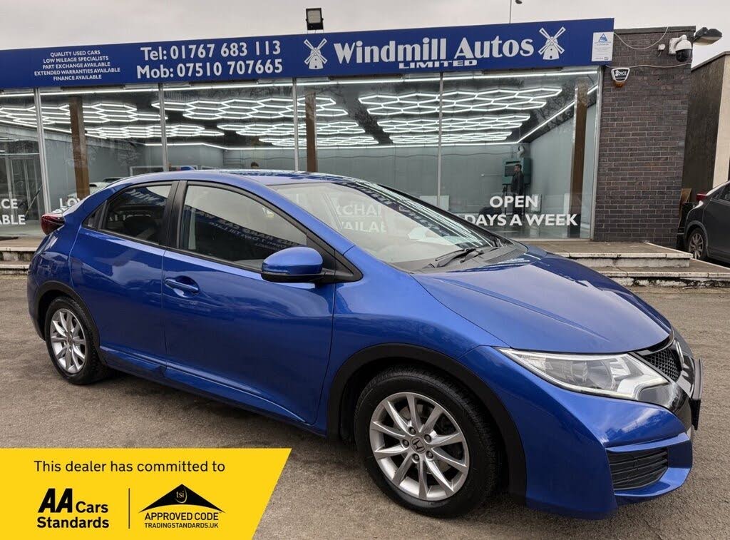 2015 Honda Civic 1.8 S (1 CD) Hatchback Auto