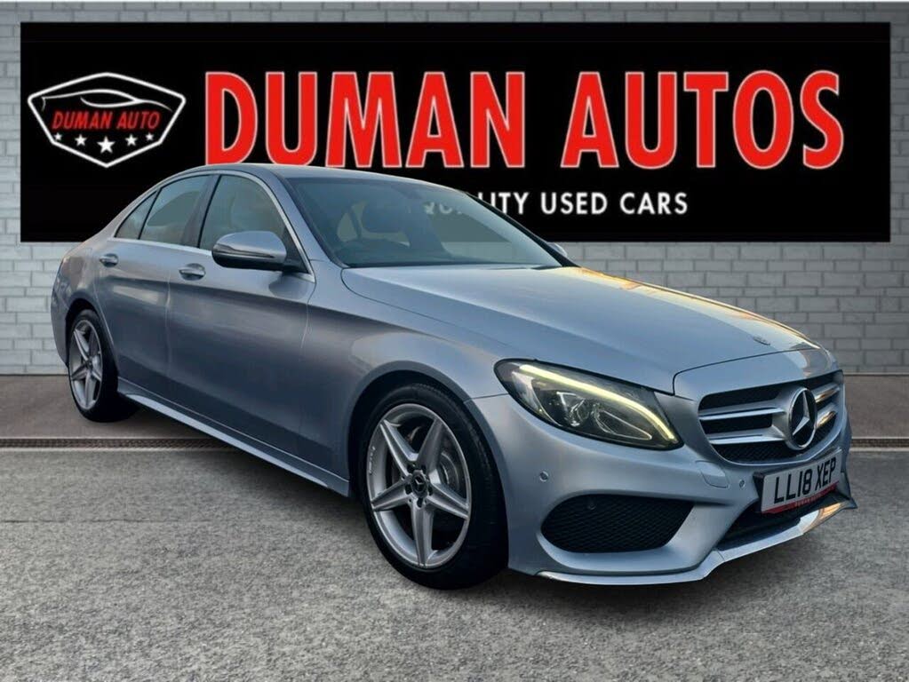 2018 Mercedes-Benz C-Class 2.1d C220d AMG Line (s/s) Saloon 4d 9G-Tronic Plus