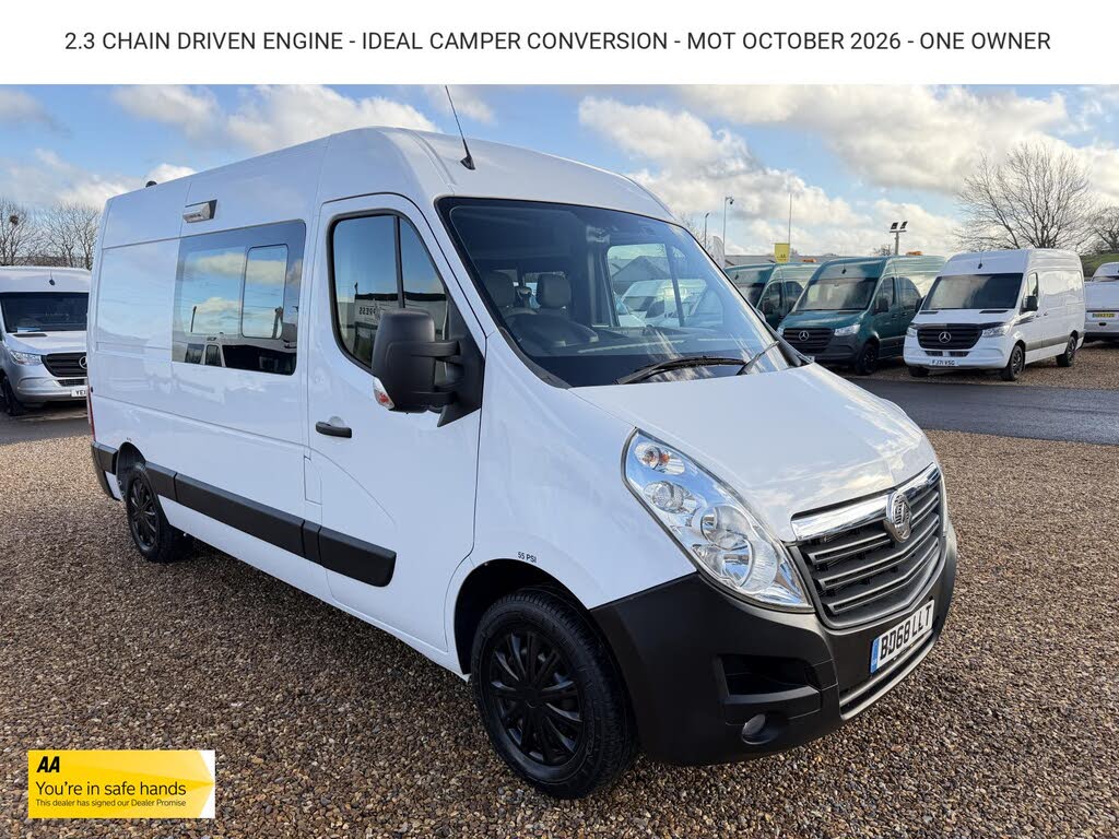 2018 Vauxhall Movano 2.3CDTI L2H2 F3500 (130PS)(EU6) BiTurbo Panel Van